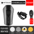 Wholesale 2020 New Smart Bicycle Front Light aluminum water proof USB Rechargeable Bike Flashlight With Speedometer